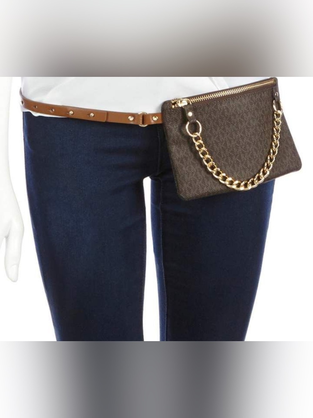 Michael Kors Signature Logo Belt Bag medium